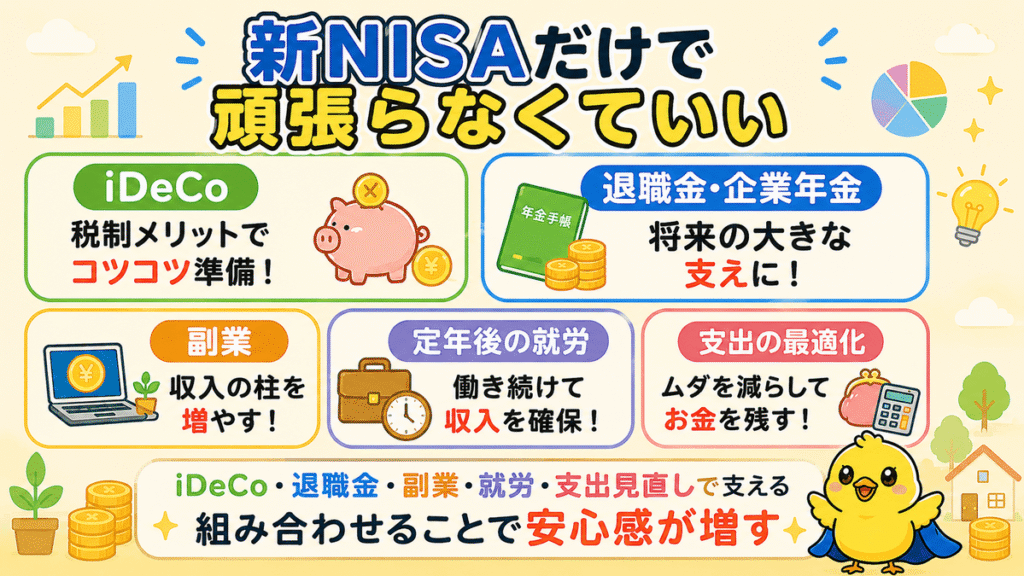 新NISA以外の老後資金対策